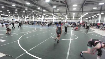 109 lbs Quarterfinal - Briley Ricketts, PV Bighorns vs Lorena Brown, Sweetland Misfits
