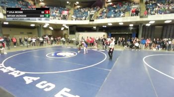 130 lbs Cons. Round 2 - Lyla McKee, Genoa-Kingston vs Imyjah Jackson, Lane Tech