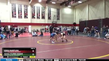 109 lbs Cons. Semi - Emma Baertlein, Southern Oregon University vs Nayeli Flores Roque, Eastern Oregon University