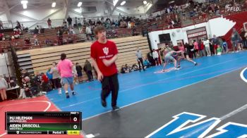 113 lbs Champ. Round 2 - MJ Hileman, Brownsburg vs Aiden Driscoll, Westfield