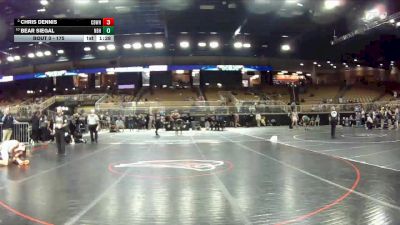 175 lbs Quarterfinal - Bear Siegal, North Bay Haven vs Chris Dennis, Central Bucks West Hs