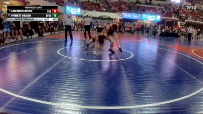 160 lbs Quarterfinal - Jarrett Degen, Big Game Wrestling Club MT vs Cameron Neiss, Ronan Wrestling Club