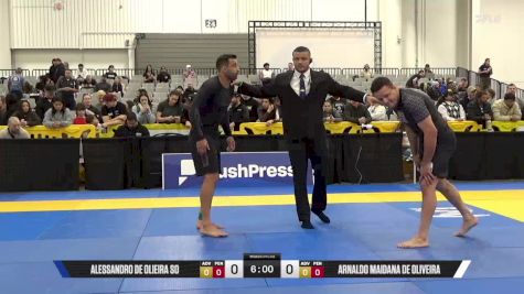 Arnaldo Maidana De Oliveira vs Alessandro De Olieira So 2025 World IBJJF Jiu-Jitsu No-Gi Championship