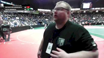 61 lbs Quarterfinal - Allie Zieminick, BKA1 vs Brynlee Hollandsworth, GGBA