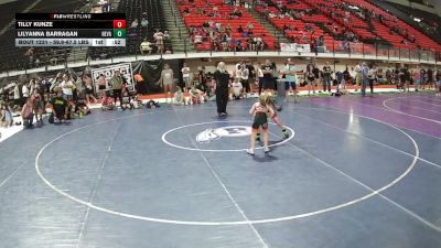 59.9-67.5 lbs Champ. Round 4 - Tilly Kunze vs Lilyanna Barragan, Nevada