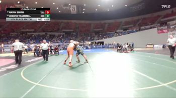 3A Boys 285 lbs 5th Place Match - Gavin Smith, Yamhill-Carlton Boys vs Joseph Trammell, Sheridan Boys