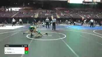 70 lbs Consi Of 8 #2 - Tayden Tuttle, Nevada Elite vs Branson Hunter, Eureka Militia