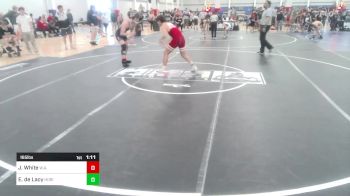 165 lbs Round Of 16 - Jaxon White, W.A.R. Wrestling Club vs Ethan De Lacy, Horizon Huskies