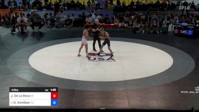 113 lbs Quarters - Jorge De La Rosa, OR vs Drake VomBaur, CO