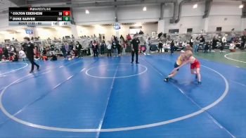 60 lbs Cons. Round 5 - Colton Eberheim, 3F Wrestling vs Duke Sarver, Scots Wrestling Club