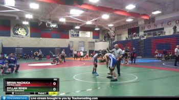 152 lbs Champ. Round 2 - Dyllan Irmen, Rancho Bernardo vs Bryan Machuca, Central Union