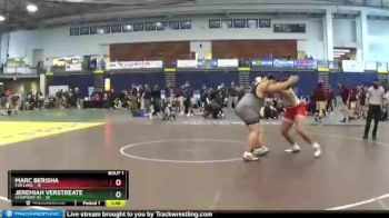 285 lbs Round 1 (3 Team) - Marc Berisha, Fox Lane vs Jeremiah Verstreate, Starpoint HS