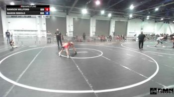 73 lbs 3rd Place - Dawson Willford, Grindhouse WC vs Mason Rebolo, Savage House WC