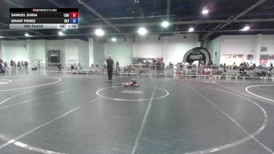 58 lbs 3rd Place - Samuel Subia, Legends Of Gold LV vs Grant Perez, Silvaback TC