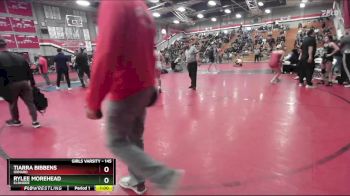 145 lbs Cons. Semi - Tiarra Bibbens, Oxnard vs Rylee Morehead, Elsinore