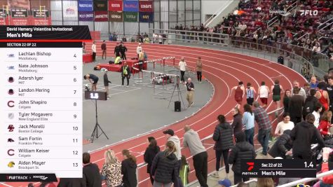 Men's Mile, Finals 22