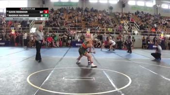 140 lbs Champ. Round 2 - Gavin Ridenour, Wapakoneta vs Maddux Nauman, Olentangy Berlin