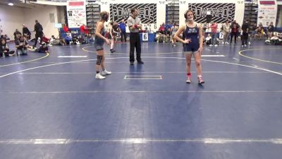 112 lbs 3rd Place - Raya Sentipal, Burgettstown vs Justice Anthony, Parkersburg South-WV