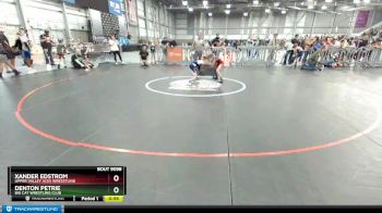 67 lbs Cons. Round 3 - Denton Petrie, Big Cat Wrestling Club vs Xander Edstrom, Upper Valley Aces Wresstling