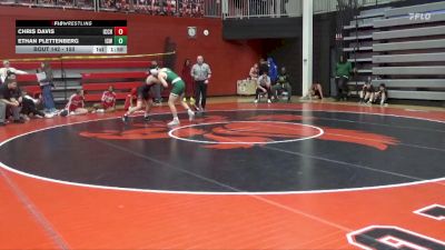 150 lbs Cons. Round 2 - Chris Davis, Iowa City, City High vs Ethan Plettenberg, Iowa City, West