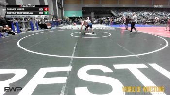 157 lbs Round Of 64 - Gunner Miller, Hurricane Wrestling vs CHEYGO`ONEP GENSAW, Gensaw Elite Garage Boys