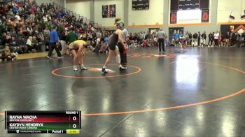 125-126 lbs Round 1 - Rayna Wacha, Benton Community vs Kaydyn Hendryx, Center Point-Urbana