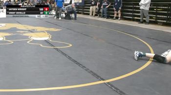 3 - 144 lbs Quarterfinal - Vinny DiVello, Skyline vs Jayden Wright, Tabb