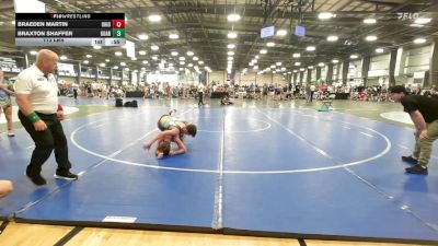 120 lbs Rr Rnd 1 - Michael Hanley, Ohio Titan Grey vs Griffin Tibai, Guardians Of The Great Lakes