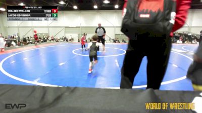 40 lbs Rr Rnd 4 - Walter Walker, Texas Thunder vs Jacob Espinosa, Team Speed