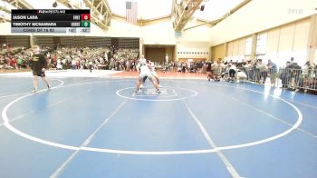 184-H lbs Consi Of 16 #2 - Jason Lara, Freeport vs Timothy McNamara, Iron Horse