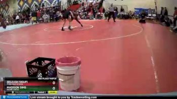 126 lbs 3rd Place Match - Seleash Ngufi, Penn High School vs Madison Sims, Boone Grove