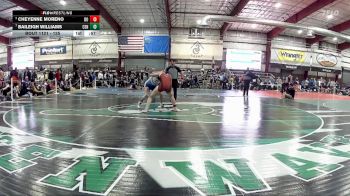 125 lbs Cons. Semi - Cheyenne Moreno, Desert Oasis vs Baileigh Williams, Centennial