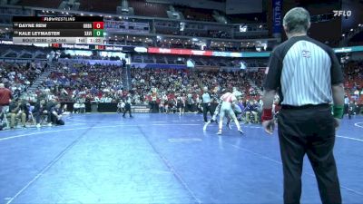 3A-144 lbs Cons. Round 2 - Kale Leymaster, Xavier, Cedar Rapids vs Dayne Rew, Urbandale