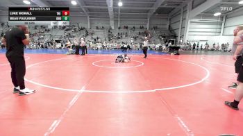 56 lbs Rr Rnd 3 - Luke Worall, The Fort Hammers vs Beau Faulkner, Ohio Titan Scarlet