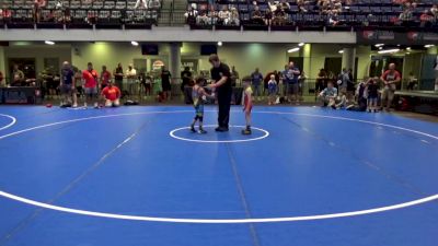 45 lbs Champ. Round 2 - Timothy Wakefield, Young Guns Wrestling Club vs Timur Zverev, Punisher Wrestling Company