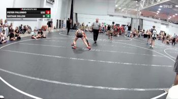 76 lbs Round 5 (8 Team) - Nathan Dillon, Smitty`s Barn vs Peter Palumbo, U2 Vougars Uprising VHW