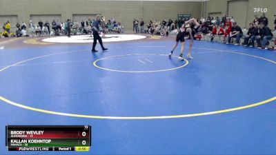 93 lbs Placement (4 Team) - Kallan Koehntop, MAHACA vs Brody Wevley, Alexandria