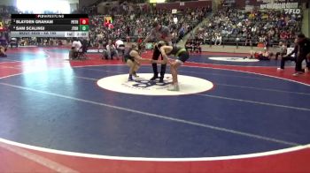 4A 165 lbs Quarterfinal - Slayden Graham, Pottsville vs Sam Scalingi, Joe T. Robinson High School