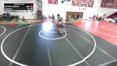 165 lbs Round 3 - Anthony Aguilar, War Room Wreslting Club vs Adrian B, Lab Academy Wrestling