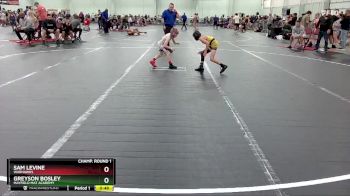 50 lbs Semifinal - Greyson Bosley, Mayfield Mat Academy vs Sam Levine, Warhawks