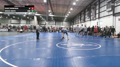 165 lbs Allday - Evan Thompson, UNION PINES vs Brock Smith, EASTERN CAROLINA WRESTLING ACADEMY