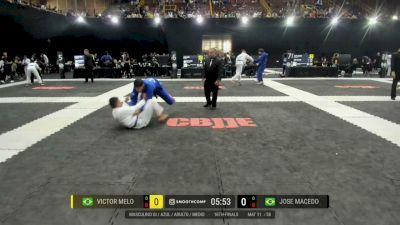 Victor Melo vs Jose MacEdo 2026 CBJJE South American Jiu-Jitsu Championship