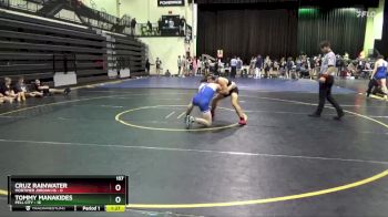 157 lbs Placement - Tommy Manakides, Pell City vs Cruz Rainwater, Mortimer Jordan HS