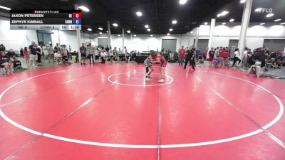 120 lbs Jaxon Petersen, Nebraska vs Zephyr Kimball, Connecticut