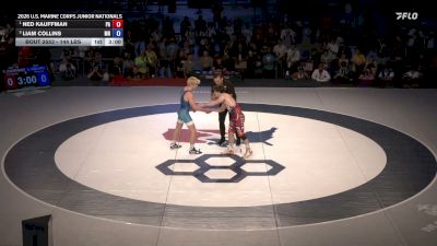 144 lbs 1st Place Match - Ned Kauffman, Pennsylvania vs Liam Collins, Minnesota