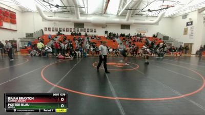 150A Round 3 - Isaiah Braxton, Natrona County vs Porter Blau, Lovell