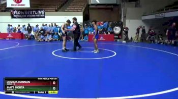 132 lbs Placement Matches (16 Team) - Joshua Hannan, REWA vs Matt Morta, SDIKWA