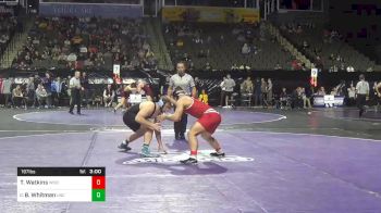 197 lbs Consolation - Taylor Watkins, Wisconsin vs Brandon Whitman, North Carolina