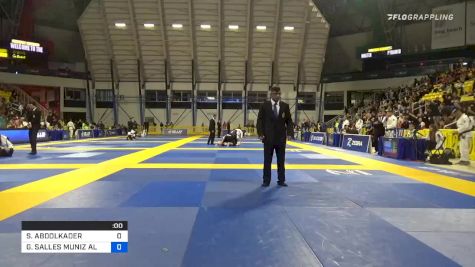 SAMIR ABDOLKADER vs GABRIEL SALLES MUNIZ ALMEIDA 2019 Long Beach International Open IBJJF Jiu-Jitsu Championship