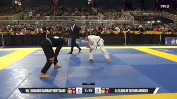 Aleilson De Oliveira Borges vs Raí Leonardo Gambary Bertolazo 2025 Pan Kids Jiu-Jitsu IBJJF Championship